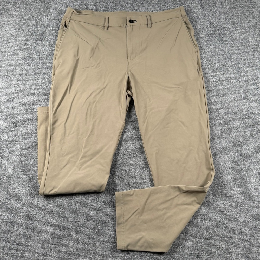Public Rec Pants Mens 36x32 Khaki All Day Every Day ADED Stretch Golf Chino